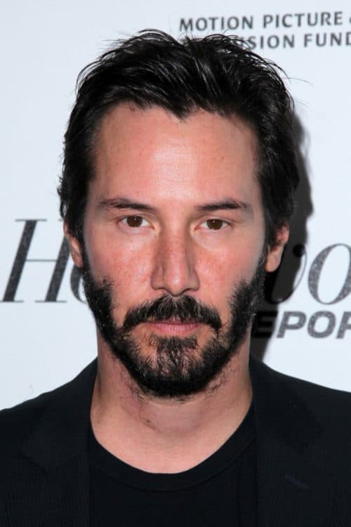 Keanu Reeves thick mustache