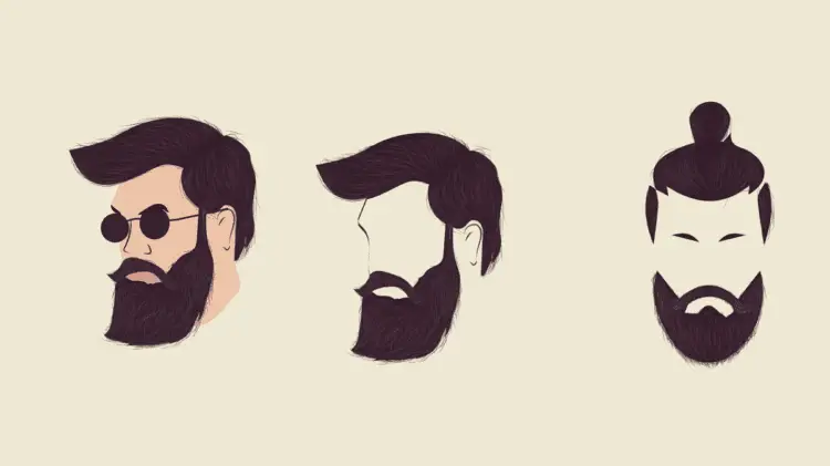 Beard line up shape guide