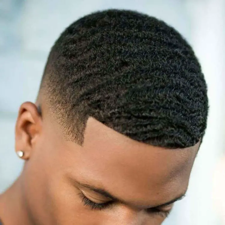 Low Fade Black Men