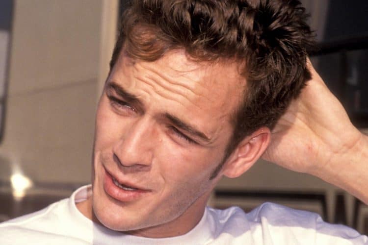 Luke Perry Cool Sideburns