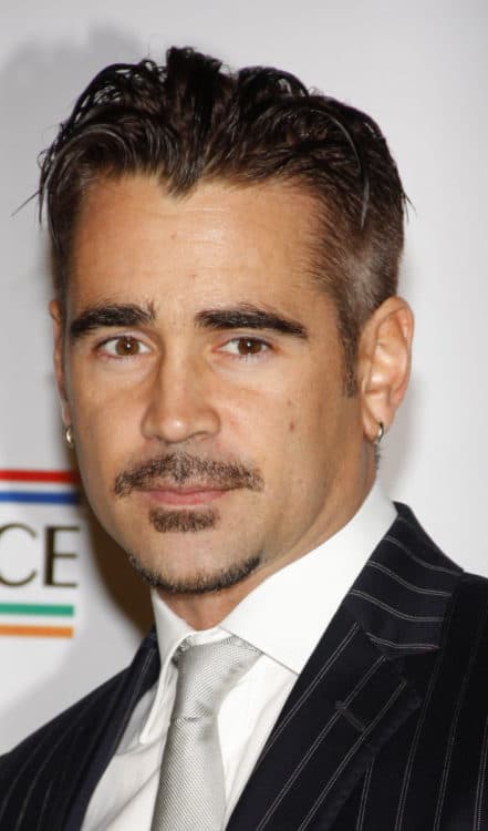 Colin Farrell - Square Sideburns.