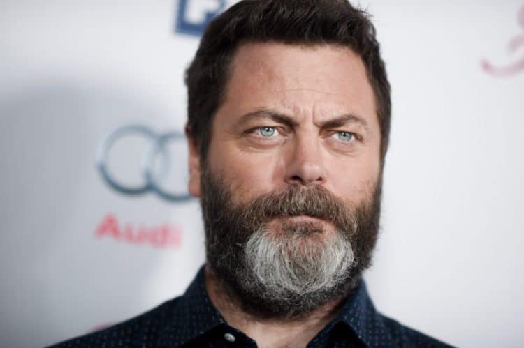 Nick Offerman's Garibaldi beard style