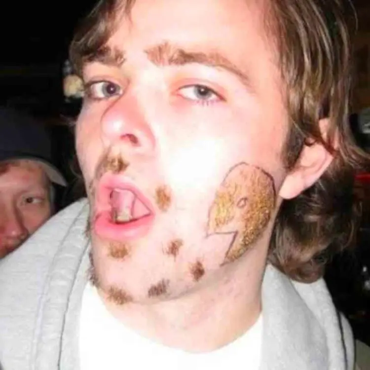 Pac-man Beard