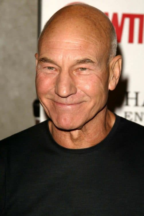 Patrick Stewart Bald