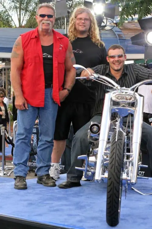 Paul Teutul Sr. with a slick Biker Horseshoe Mustache