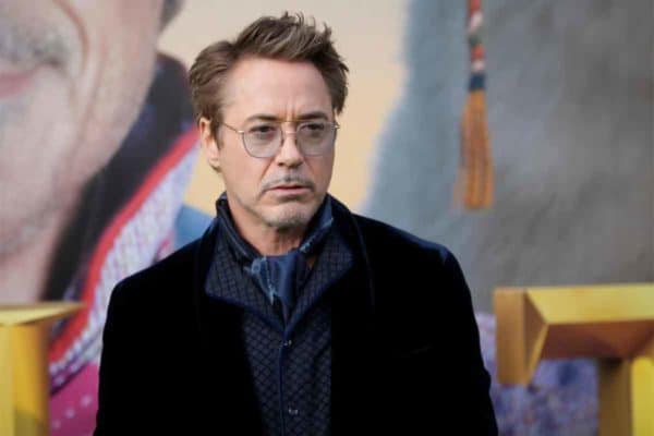 Robert Downey Jr's current hairstyle