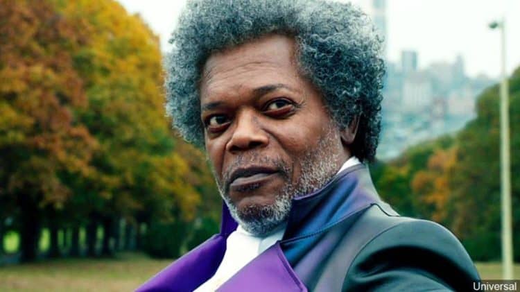 Samuel L. Jackson with Curly Hair