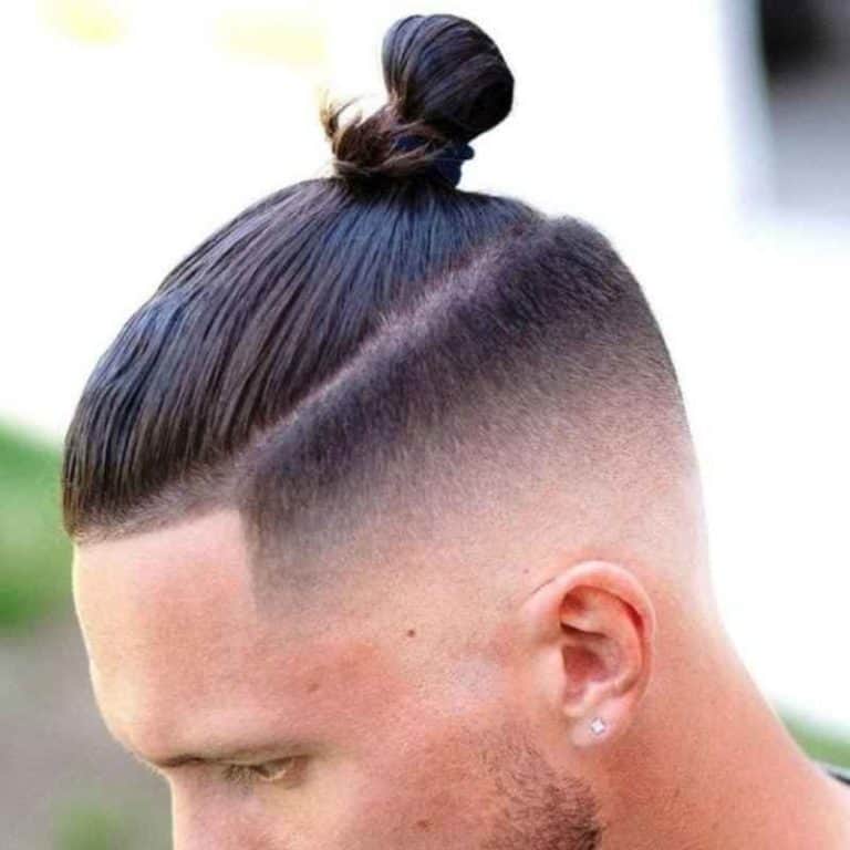 Man Bun Fade Haircut The Ultimate Style For Modern Men Bald And Beards