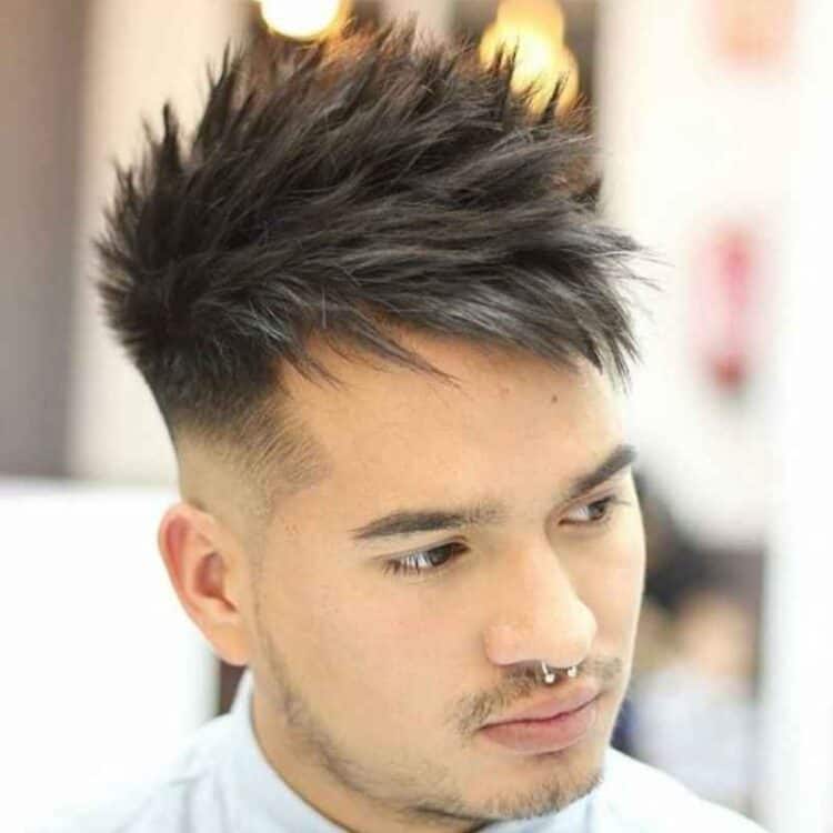 Spiked Up Asian Fade