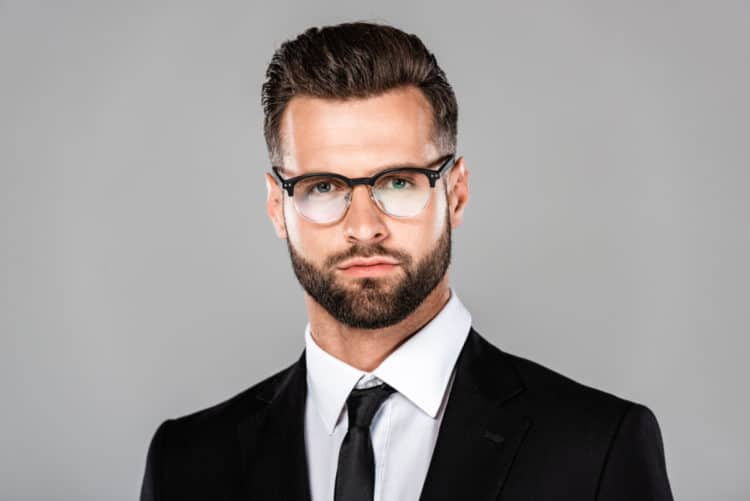 Bearded square faces need Oval or Round Frames glasses