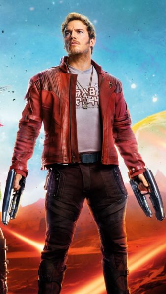 Star-Lord beard style portrayed by Chris Pratt.