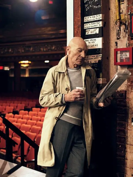 Patrick Stewart Bald Mens Fashion