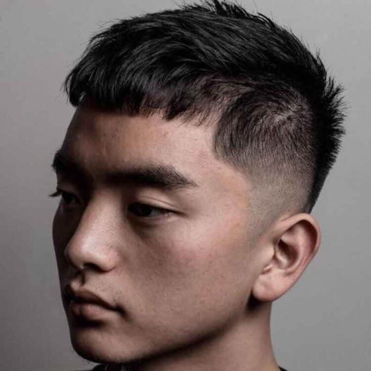 Taper Asian Fade Haircut