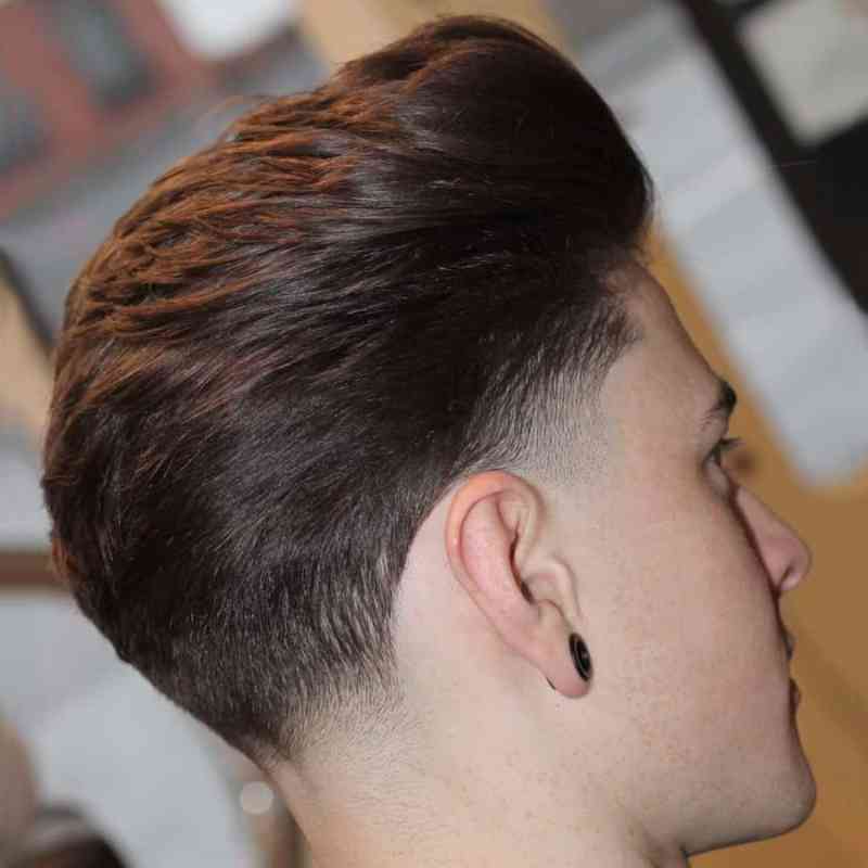 traditional low taper haircut