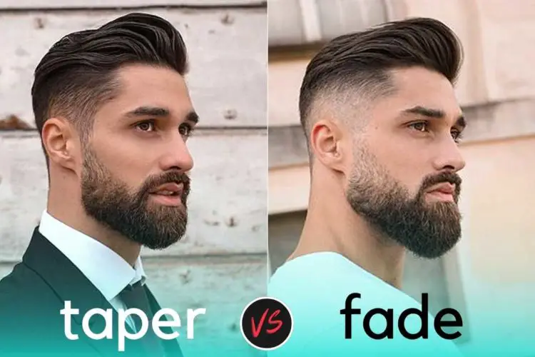 Taper Vs Fade Haircut The Surprising Difference Bald Beards   Taper Vs Fade Haircuts 750x500 