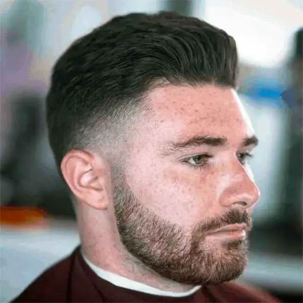 Temp fade haircut