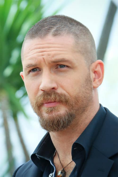 Tom Hardy buzz cut