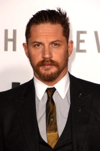 Tom Hardy Beard Style and spikes.