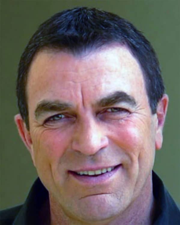 Tom Selleck no mustache