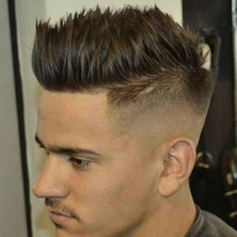 Faux Hawk Fade: Unleash this Sexy Bold Style (23 Ideas) - Bald & Beards