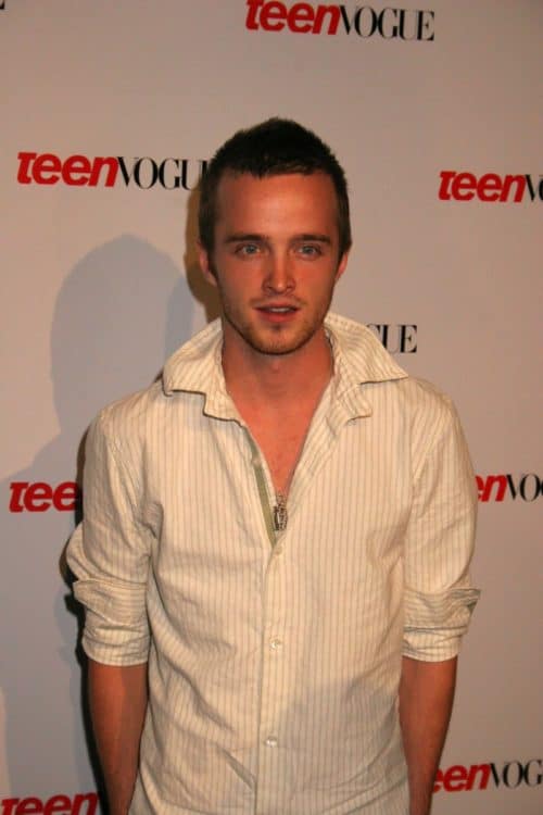 Young Aaron Paul with Hair