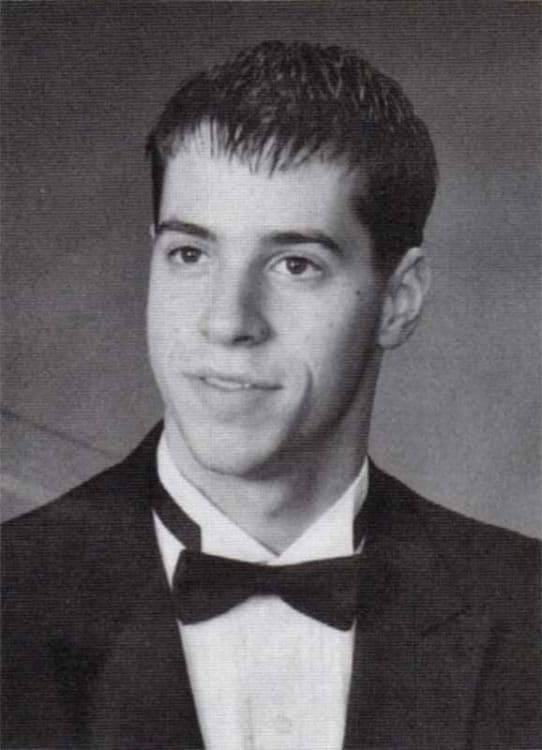 Young Chris Daughtry with Hair